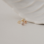 14k Gold Tiny Heart