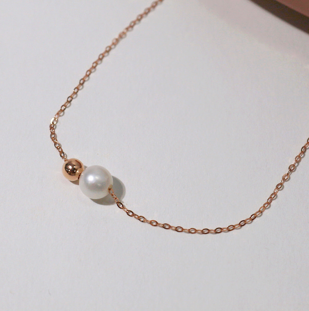 
            
                Load image into Gallery viewer, Necklace with sweet pearl
            
        