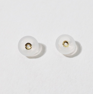 
            
                Load image into Gallery viewer, Replacement silicone piercing and earring backs
            
        