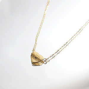 14k Gold LOVE Necklace